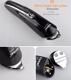 Kemei 6 in 1 Rechargeable Hair Trimmer Titanium Hair Clipper Shaver Electric Beard Trimmer Men Styling Tools Shaving Machine