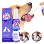 Cat And Dog Teeth Cleaning Spray To Remove Tooth Stains Fresh Breath Pet Oral Care Spray
