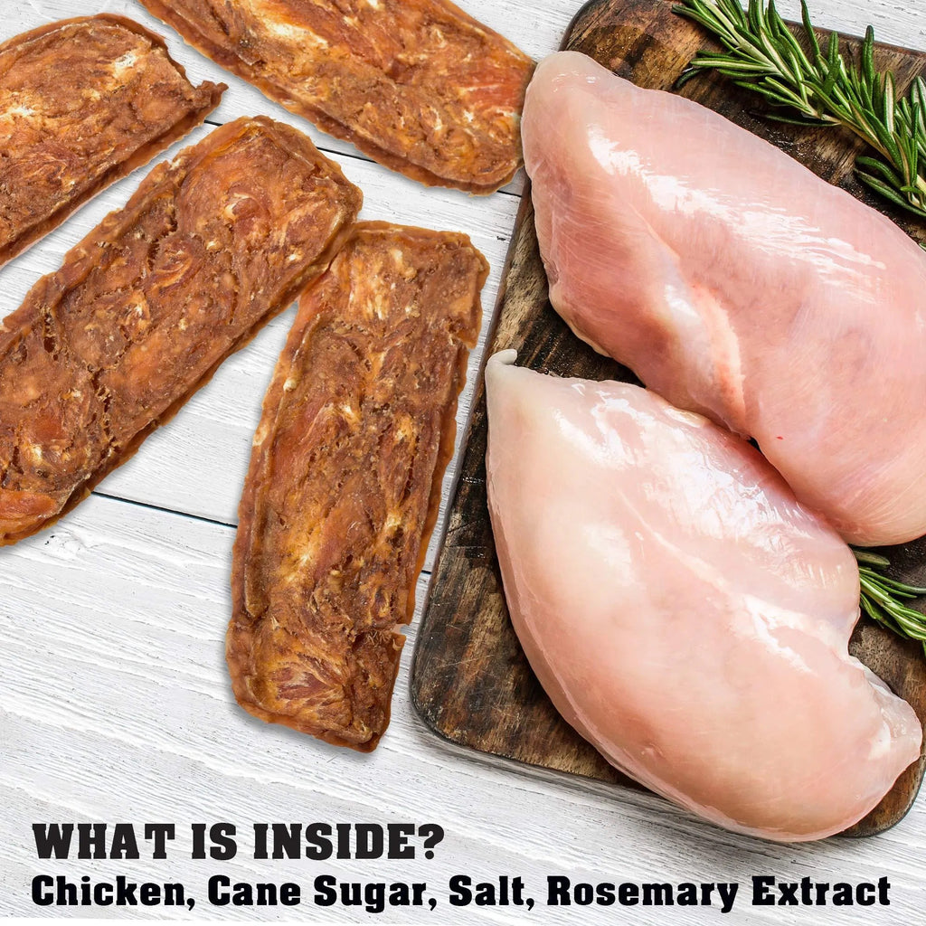 Chicken Jerky Treats for Dogs – 1.5 lb Natural High Protein Snacks