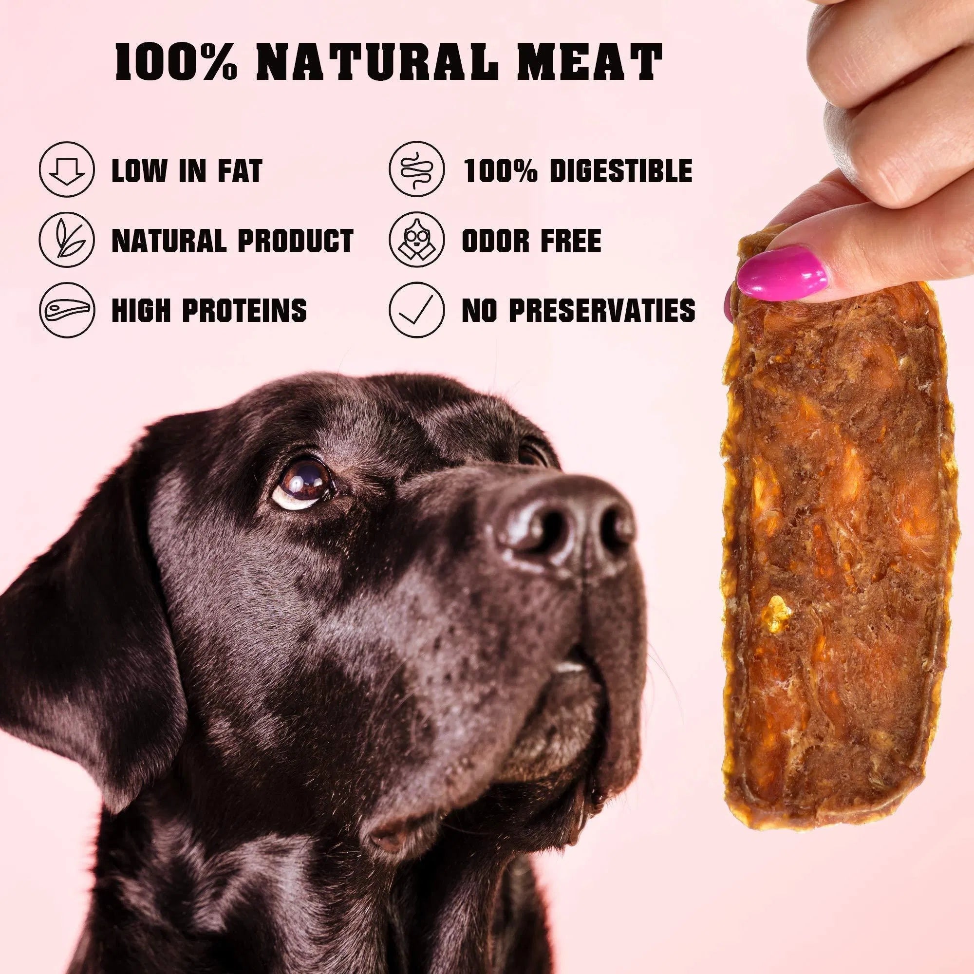 Chicken Jerky Treats for Dogs – 1.5 lb Natural High Protein Snacks